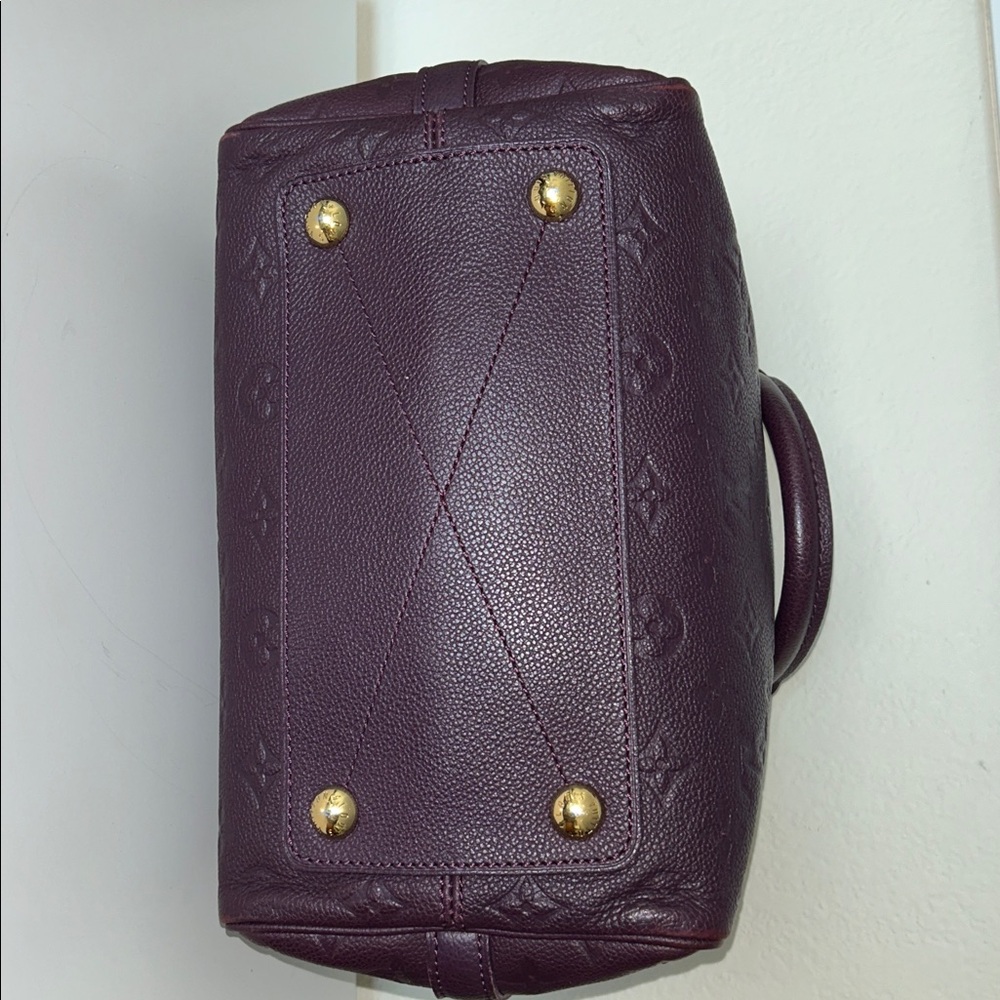 Louis Vuitton empreinte 25 bandouliere speedy crossbody strap, lock & keys - Picture 8 of 16